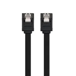 NanoCable Cable SATA III 10.18.1001-BK - Nanocable de datos, velocidad 6 Gbps, 0.5 metros, negro